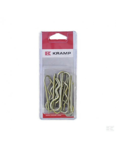 COPPIGLIA A MOLLA SEMPLICE 3mm (10x)