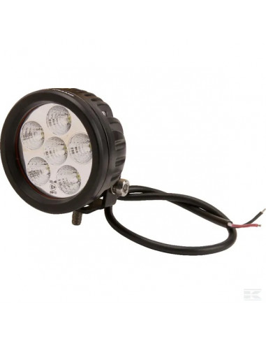 Faro da lavoro LED, 18W, 1440 lm, rotondo,...