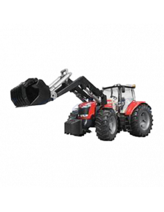 Trattore MASSEY FERGUSON 7600 CON BENNA